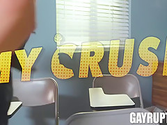 My Crush 7 Min With Kyle Fletcher, Trevor Harris And Gay Porn