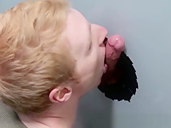 Creampied Twink Drilled At Gloryhole